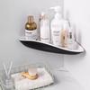 1 Piece Corner Bathroom Storage Rack Shampoo and Cosmetics Storage Rack Wall Mounted Bathroom Accessory