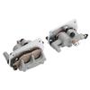 2PCS Front Brake Caliper with Brake Pads Left Right Enhanced Safety S3 2580T 01 0 for YFZ450 YFZ450R YFZ450X 2004‑2020