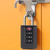 Waterproof Steel Wire Combination Padlock for Suitcases & Storage
