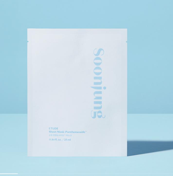 Etude Soonjung Panthensoside Mask 25ml (5 sheets / 10 sheets)
