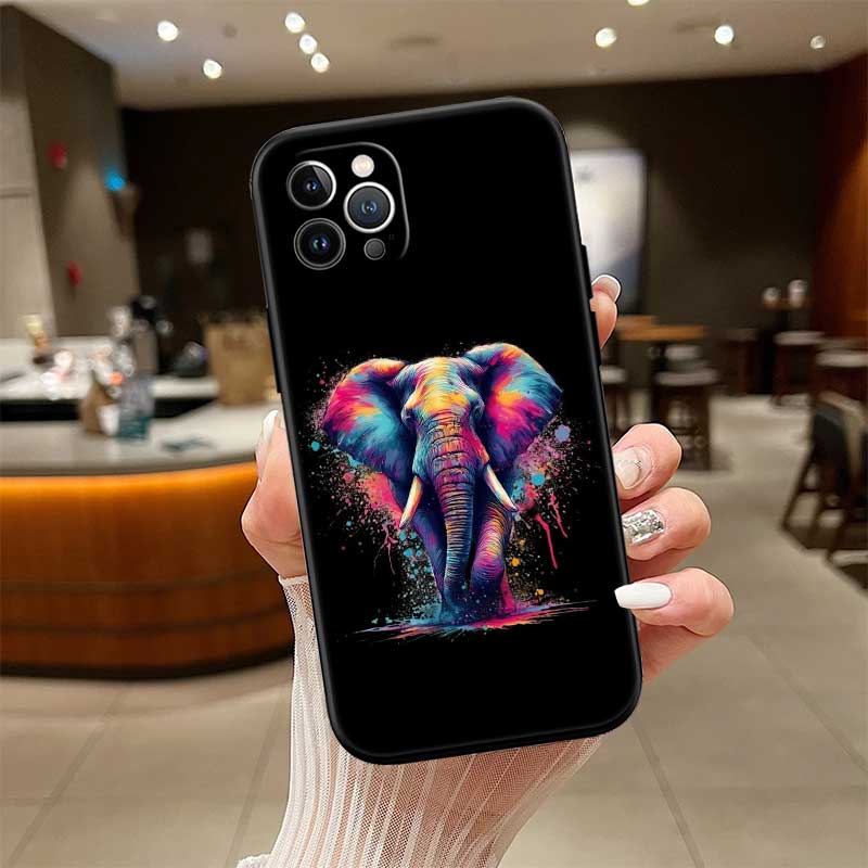 UP1 Animal Elephant New High-End Shell Phone Case for Redmi Note 8 9 Pro Max 9S 9T 9C NFC 8T 8A 10A A4