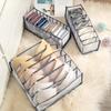 Jeans Socks Pants Storage Compartment Boxes Drawer for Closet Wardrobe, Clothes Separation Organizer