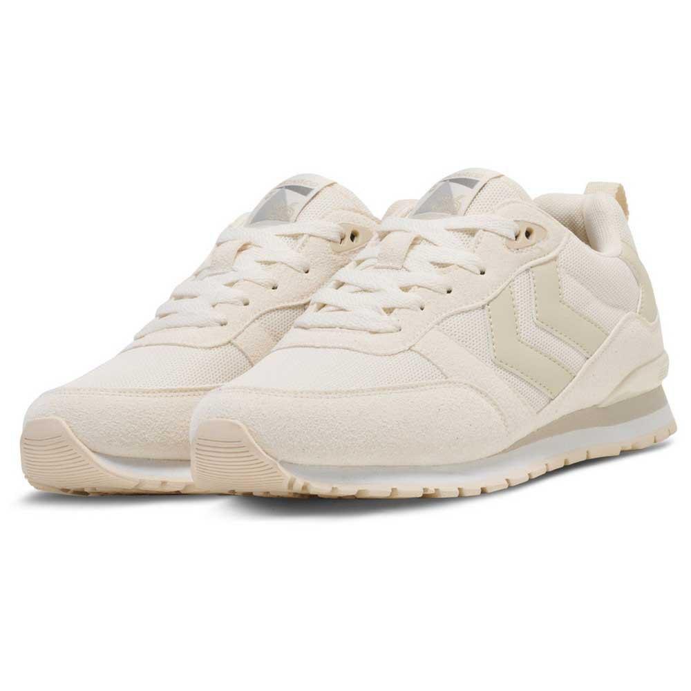 Hummel Monaco 86 sneakers mesh synthetic suede White