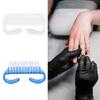 Handle Grip Nail Brush Plastic Cleaning Nail Brush for Toes and Nail Cleaner