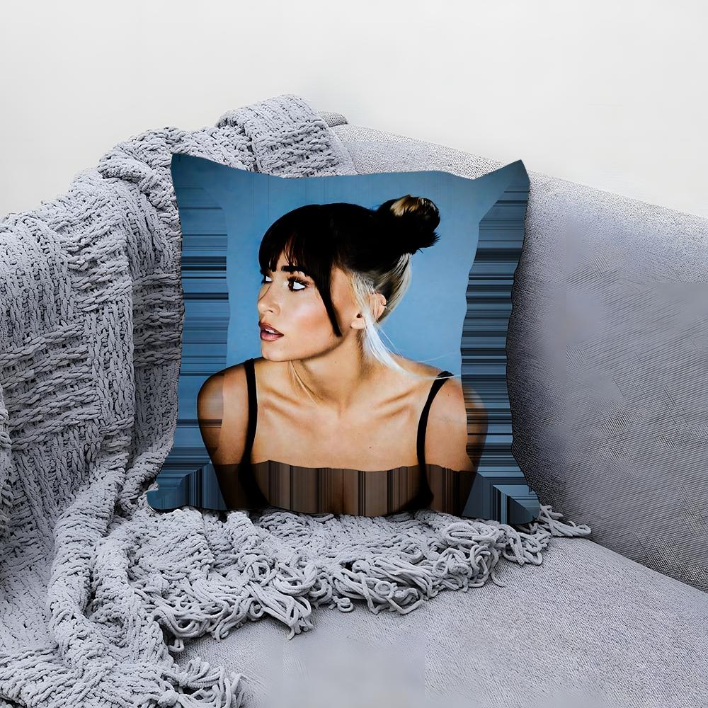 Singer A-Aitana Ocana Cushion Cover Comfortable Reversible Pillow Cover Ideal for Car Sofa Bedroom & Beyond