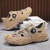 Fashion Men's Summer Breathable Outdoor Sports Shoes Hollow Out Casual Water-Proof Sandals Comfortable Beach Shoes Zapatos Para Hombre