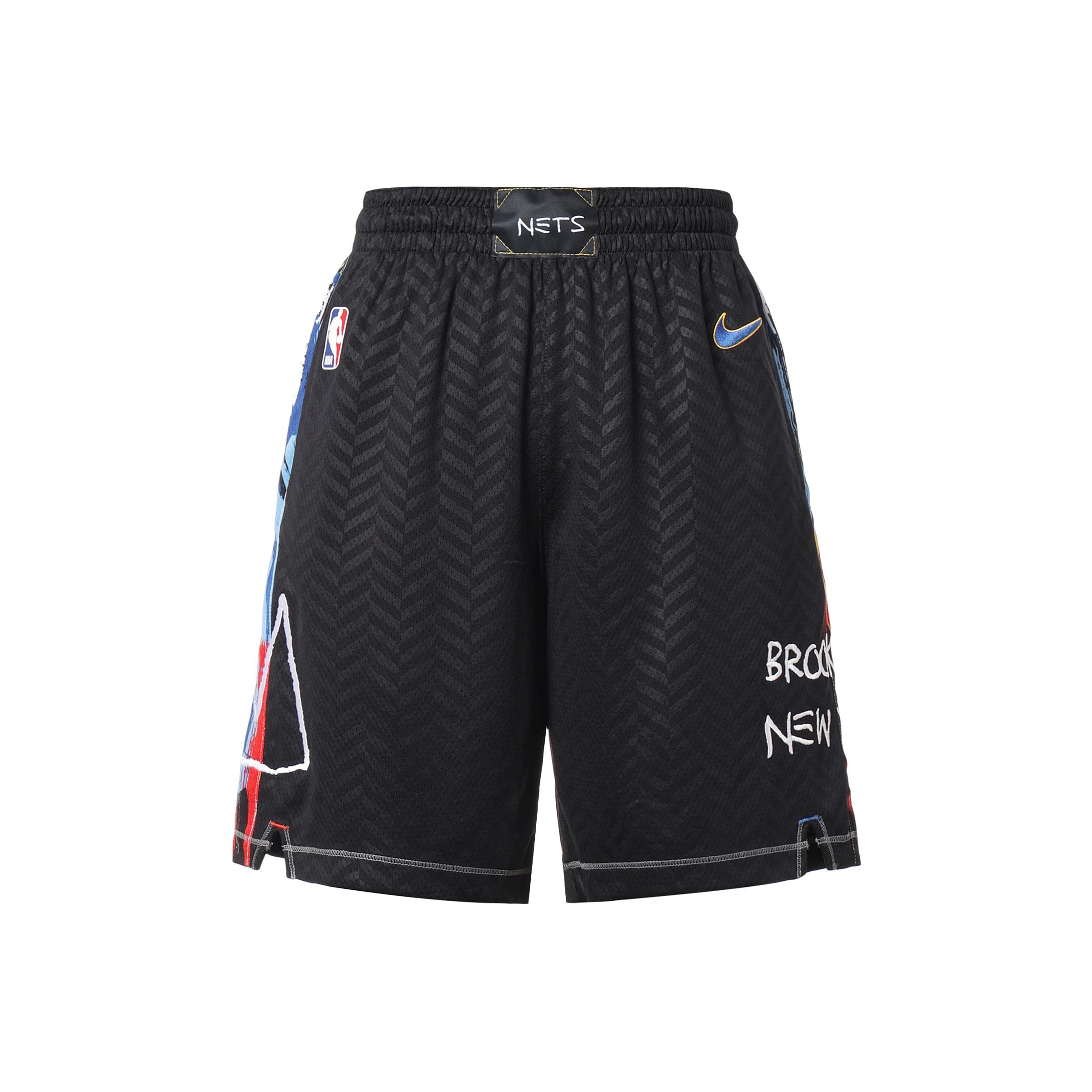 

Nike FW20 Fan Edition Brooklyn Nets Повседневные спортивные свободные прямые баскетбольные брюки мужские черные CN1964-010 S