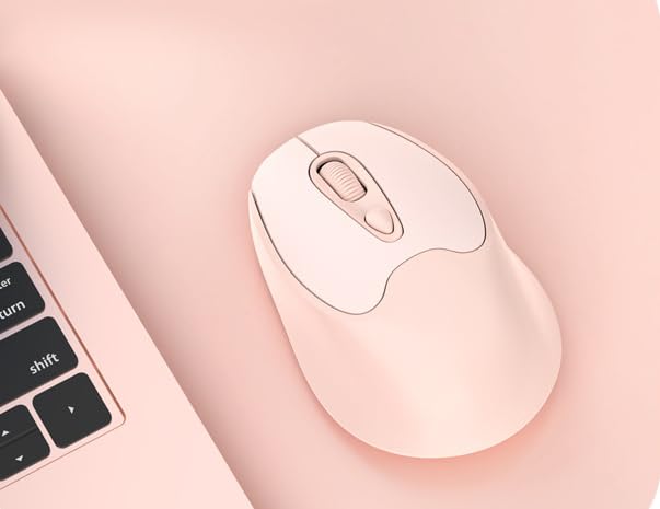 Wireless 4 Sleep with Compatible with Tea Mouse, 2.4GHz, Three-Level DPI, Buttons, Power-Saving, Mode, Battery-Operated, Optical, Receiver, Ergonomic,