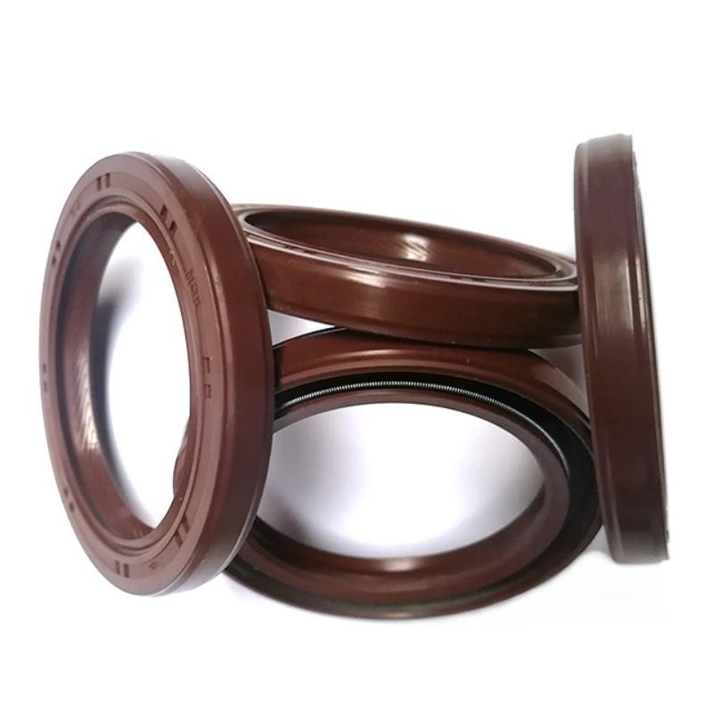 2Pcs FKM Framework Oil Seal ID 15mm 16mm 17mm 18mm 19mm OD 21-47mm Thickness 4-10mm Fluoro Rubber Gasket Rings