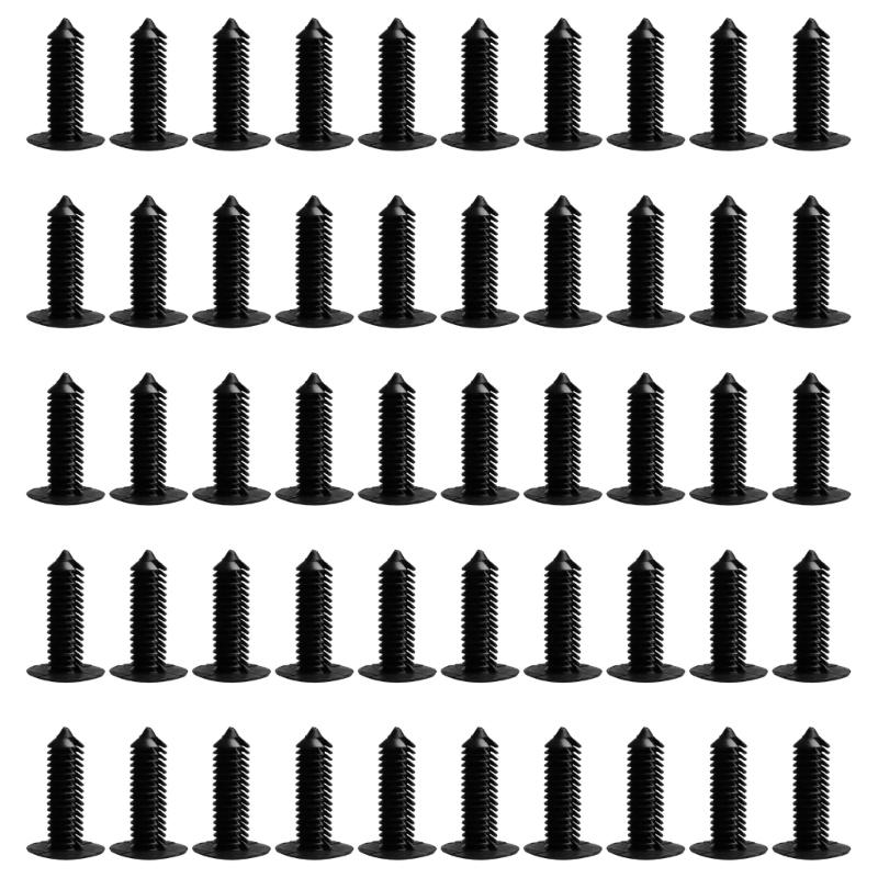 Plastic Car Interior Retainer Clips Barbed Locking Design Rivet Clip For Roof Fabric Trunk Panel Fixation