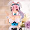 Super Sonico Figure Waitress Light Blue Ver. BiCute Bunnies Figure Size: Approx. 28cm