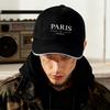Paris Frankreich Eiffelturm Druck Baseballkappe Unisex Polyester Outdoor Lässig Entenschnabelhut
