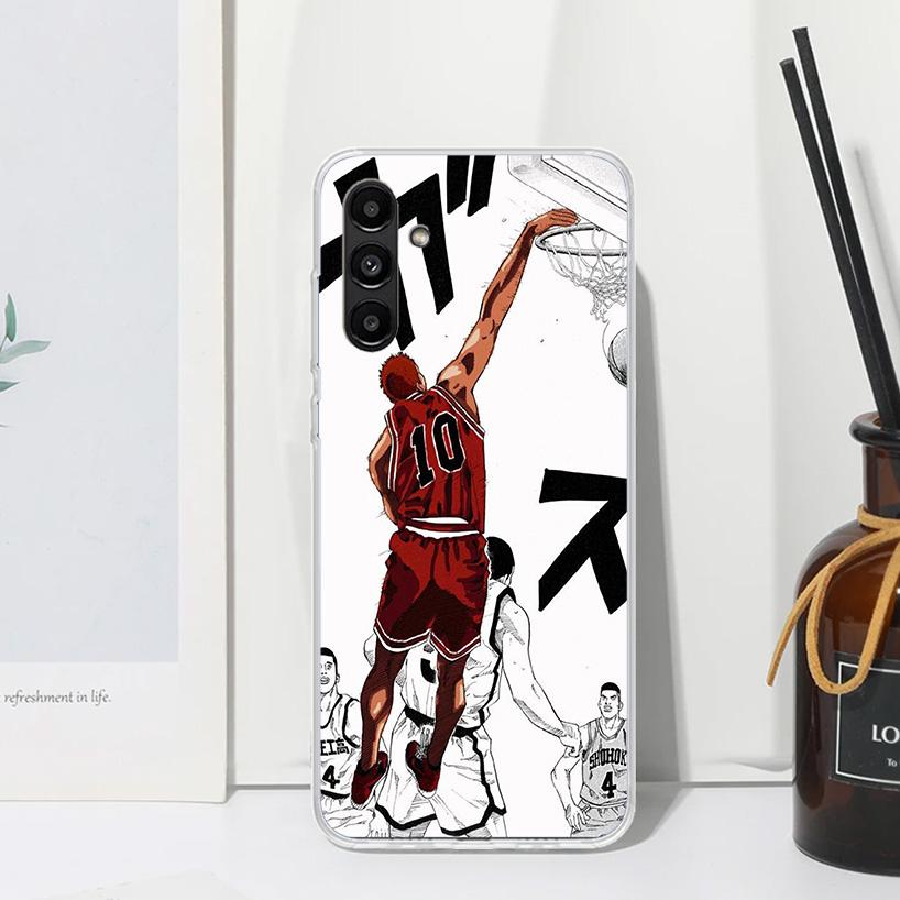 Slam-Dunk Basketball Anime Phone Case For Samsung Galaxy A17 A37 A57 A16 A26 A36 A56 A15 A25 A35 A55 A14 A24 A34 A54 A13 A23 A33