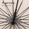 Maydu 16-Rib Reinforced Windproof Long Handle Umbrella