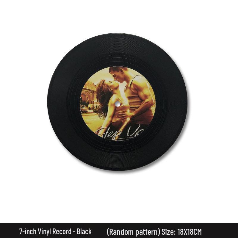 Retro vinylová deska nástěnná dekorace plakátové samolepky pro bar, kavárnu, restauraci a obchod s mléčným čajem