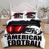 National Football Poster Duvet Cover Set King Queen Double Full Twin Single Size Bed Linen Set