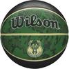 Wilson NBA Team Tiedye Basketball Milwaukee Bucks 7 Size 24.5cm Dark Green