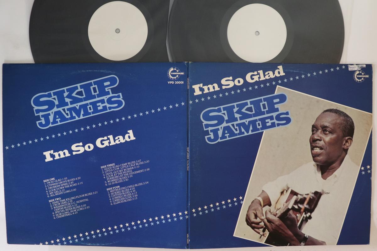 

LP Record SKIP JAMES - I m So Glad VPD20001 VANGUARD 1978 UK Blues Used