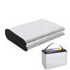 Car Battery Insulation Cover 40.16x7.09 Inch Fireproof Flexible Shield Car Insulation Pad Aluminum Foil Insulation Battery Wrap