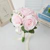 Fiori Artificiali Pre-fatti per Bouquet da Sposa, Bouquet da Matrimonio per Sposa, Bouquet per Damigella d'Onore