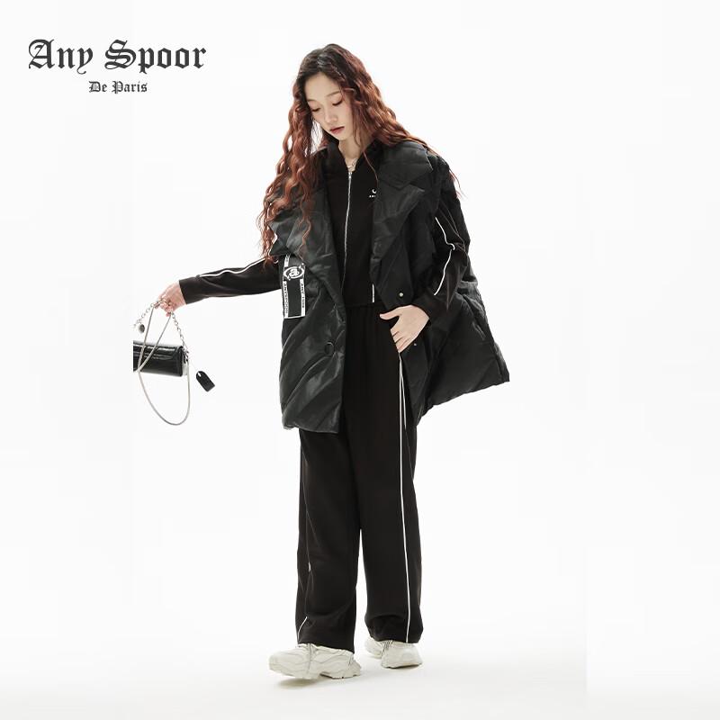 ANY SPOOR Women's Mid-Length Down Vest