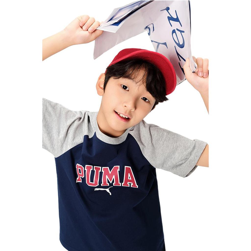 Puma Sportstyle T Shirt SS25 Blue Gray Tone 353225117205-00382