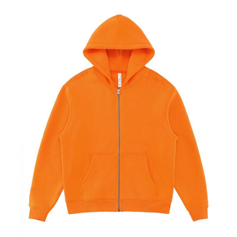 Set Tuta con Felpa con Cappuccio Foderata in Pile e Pantaloni Jogger Autunno Inverno 2025 Unisex Oversize Casual Tinta Unita
