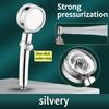 Pressurized Shower Head Water Saving 360 Rotating Twin Turbo Pressurized Propeller Fan Shower Head Bathroom Accessories