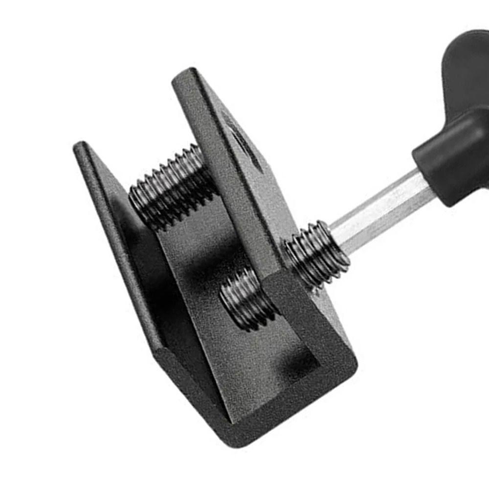 1Pcs Adjustable Sliding Window Lock No-Drill Install with Key Wrench Window Stoppers Aluminum Alloy Anti-theft Limiter