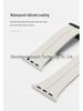 Magnetic Silicone Folding Buckle Band for Apple Watch & iWatch 6/7/8/9/10/SE/Ultra 2