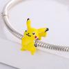 Pokemon Pikachu Pica Picacopper Perles DIY Breloque Compatible Bracelet Original Bracelets Collier Pendentif Femme Bijoux
