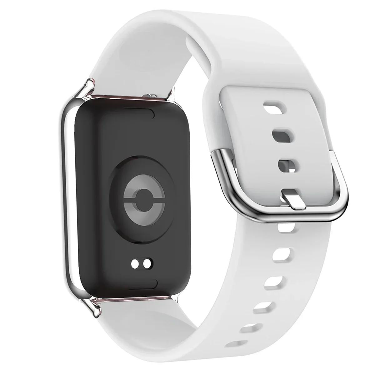 

Силиконовый ремешок для Redmi Watch 4 5 6 Замена Женский Мужской Спортивный Смарт-часы Браслет для Xiaomi Mi Band 9/8Pro Ремешок For Redmi Watch 4 5