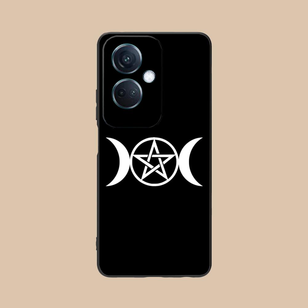 Aesthetic Pentagram Phone Case for OPPO Find X9 X8 X7 X6 X5 X3 X2 Plus s Pro Ultra Lite Soft TPU Shockproof Cover
