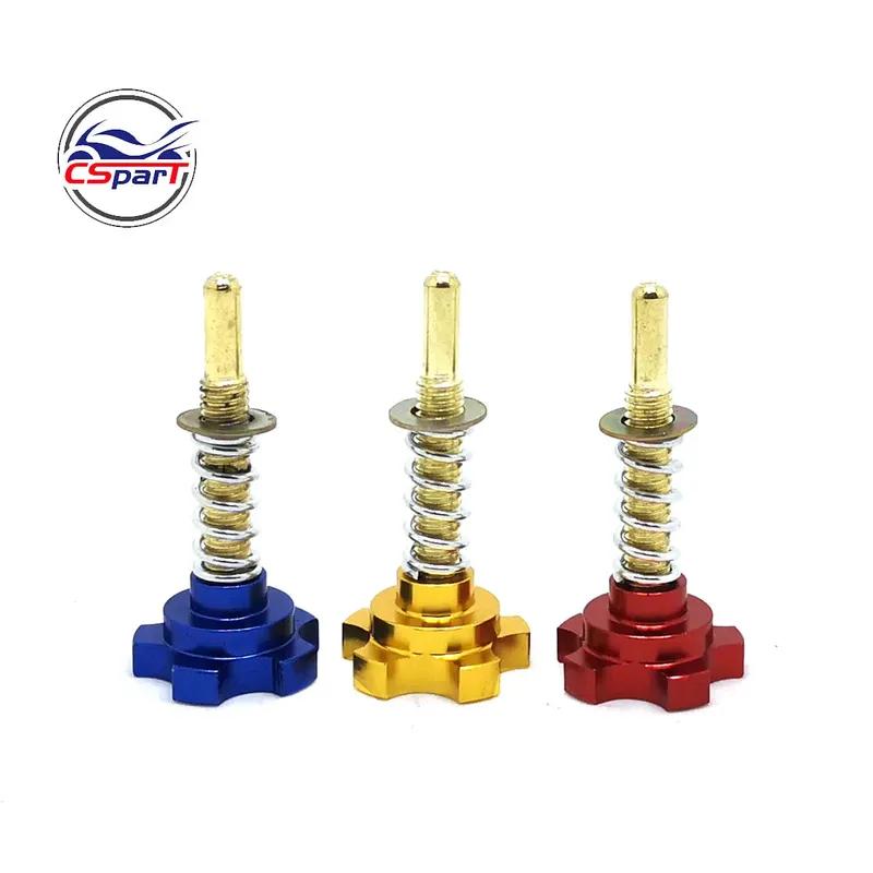 CNC Billet  Air Fuel Mixture Idle Speed Adjuster Screw For Keihin PWK  PE 21 24 28 30 32 34 36 38 40