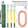 High Voltage Flat Mouth Spiral Grounding Rod & Cable