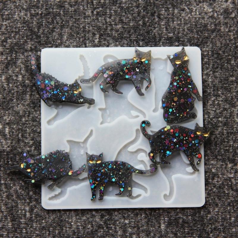 Crystal t Silicone Mold Personalized t Pendants Resin Mold for Jewelry Making Animal Shape Epoxy Mould Women