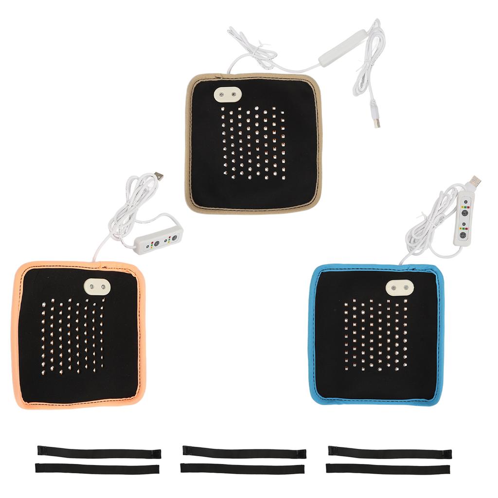 72 Light Chips Prostate Physiotherapy Pad Infrared Light Promote Circulation Treatment Pad for Belly