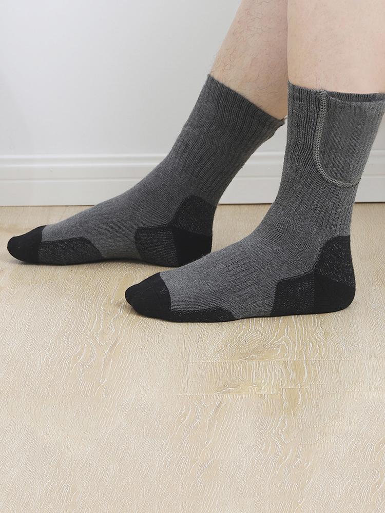 Unisex Thermal Insulated Socks Washable Electric Thermal Socks Elastic Thickened Winter Outdoor Must Have