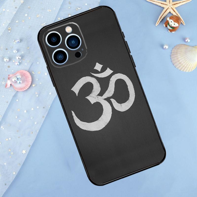 Aum Om Symbol Phone Case For iPhone 13 11 12 14 15 16 Pro Max 7 8 Plus XR XS Max X Silicone Cover
