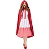 Cosplay adult Little Red Riding Hood playing suit + cape Halloween stage performance costume
