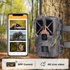 Outdoor 4g Cellular Night Vision Trail Game Camera 36mp 4k Sim Card Sends Pictures To Cell Phone,2.0"lcd Wildlife Monitoring