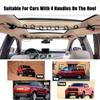 2Pcs 7 Rod Capacity Vehicle Fishing Pole Roof Rack Snap Buckle Car Fishing Pole Carrier  SUV