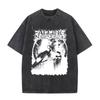 New Hot Sale Rock Band Falling in Reverse Music Album Cover Washed T-Shirt Men Women Punk Streetwear Oversized Tshirt