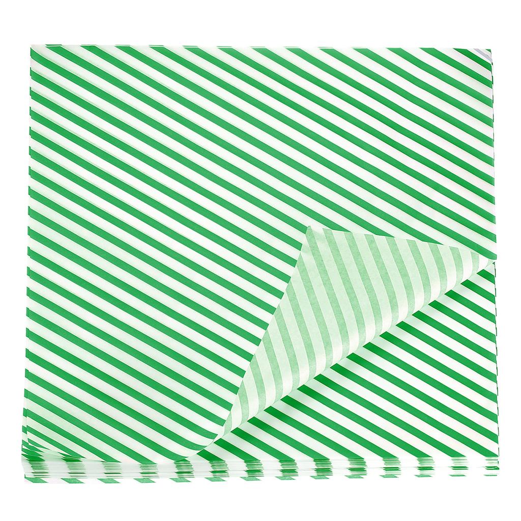 200 vnt. kvadratiniai dryžuoti vaško popieriaus lakštai 12" x 12" Tepalą sugeriantis sauso maisto vyniojamasis popierius sumuštiniams, kepimo popieriaus įklotai, vyniojimas