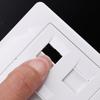 1Pcs CAT5E CAT6 CAT6A CAT7 CAT8 RJ45 Socket Outlet  Home Office Network