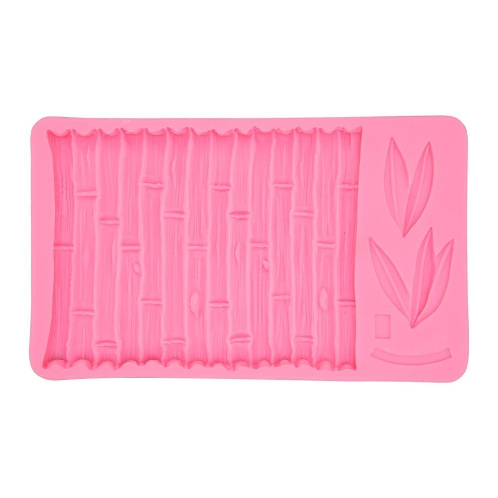 Chinese Style Bamboo Leaf Silicone Mold Bamboo Pattern 3D Bamboo Silicone Mold Cake Decorating