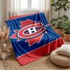 Coperta in Pile Flanella Montreal Canadiens Coperta Calda e Accogliente per Divano Letto Viaggio Uso Stagionale