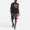 Nike Dri-Fit Throwback Futura Basketball Shorts Men Bottoms Black Red CV1829-100