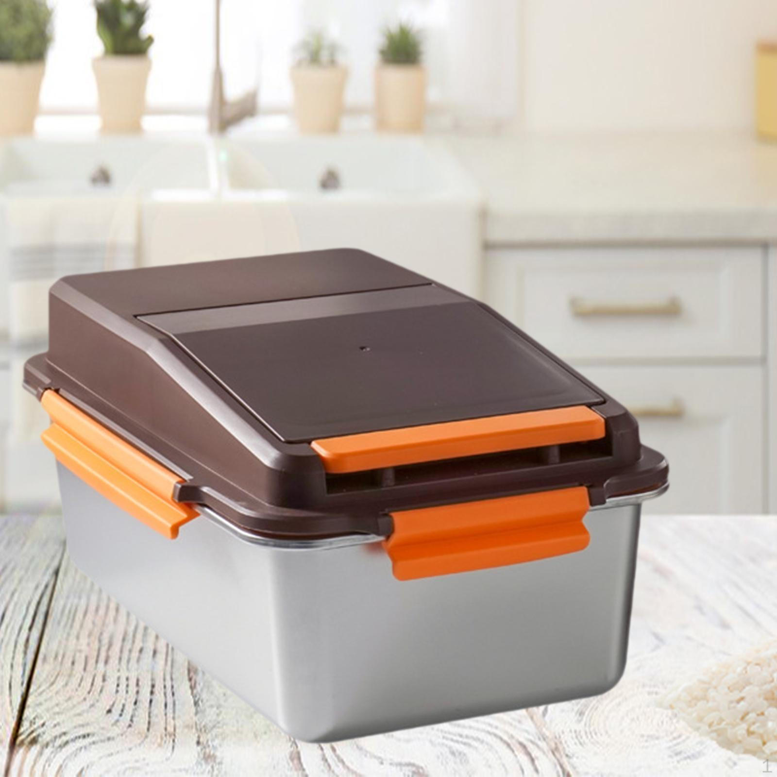 

Мука бункер зернохранилище большой емкости распределитель зерна организация ведра для Orange for 5KG