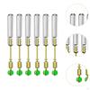 6 Pieces Fishing Float Adapters Bobber Holder Line Connectors Anti Tangling with Storage Box